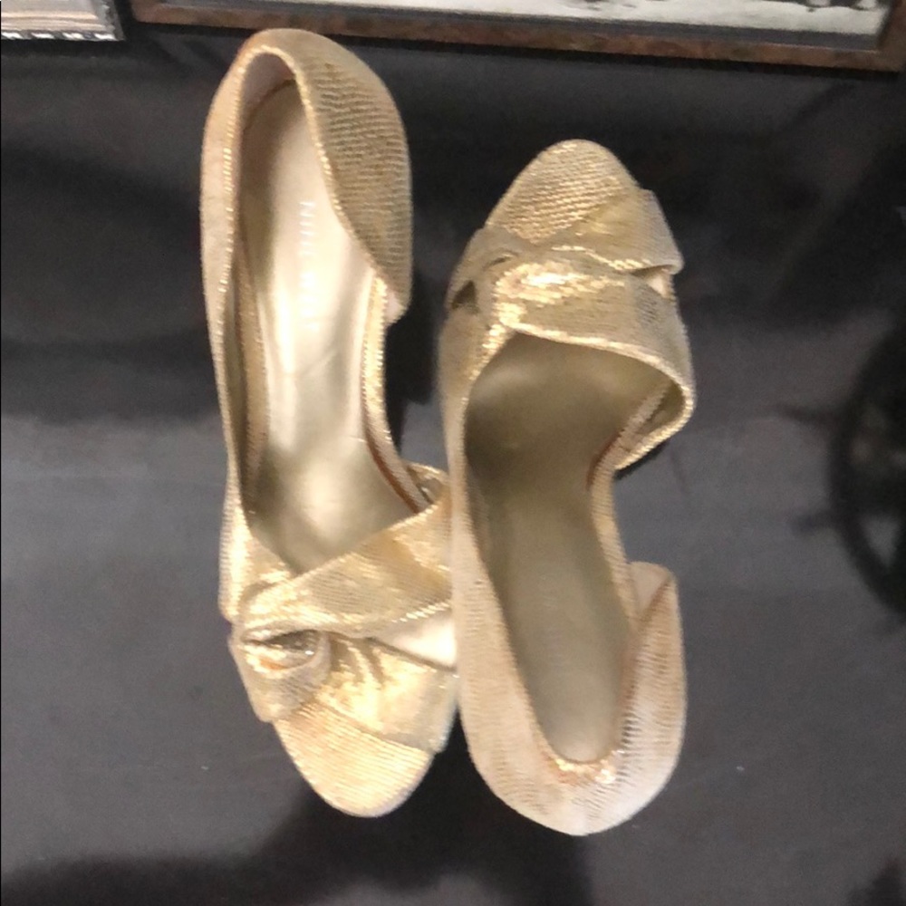 Nine West - Jojus open toe pumps- never worn